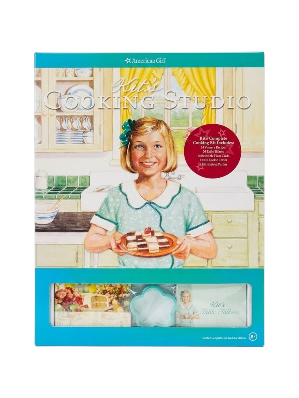 American Girl Kits Cooking Studio New Book 1930s Historical Doll History Kitchen